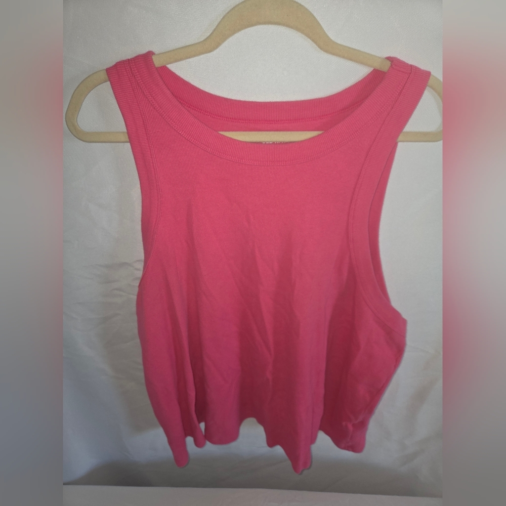 Pink Sleeveless Women's Top